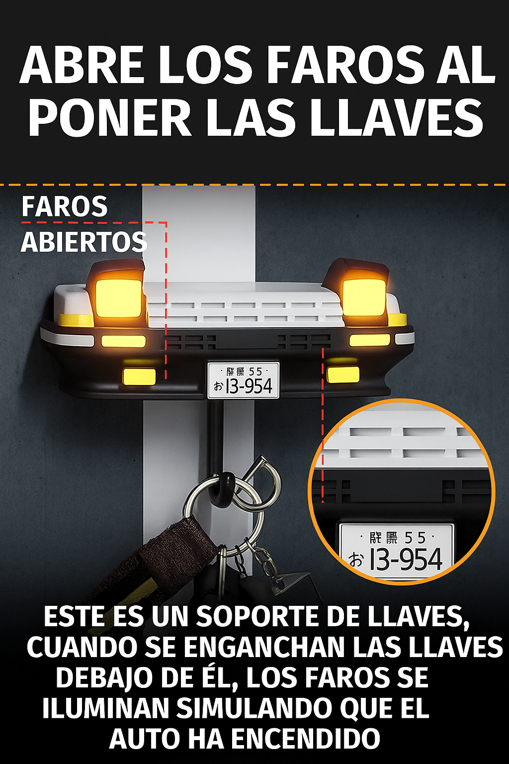 Soporte para llaves AE86